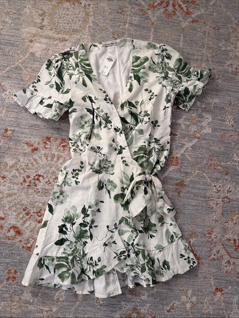 Abercrombie & Fitch Floral Wrap Dress NWT